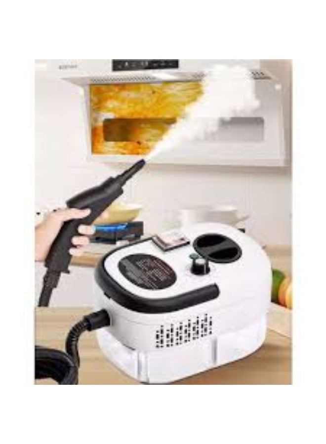 منظف ​​بخاري متعدد الوظائف بقوة 2500 واط، يعمل بدرجة حرارة وضغط عاليين، أداة تنظيف محمولة سريعة التسخين (10 ثوانٍ) للسيارات والمطابخ والحمامات والاستخدامات التجارية، مزود بفوهات متنوعة وخزان مياه كبير السعة. - Image 2